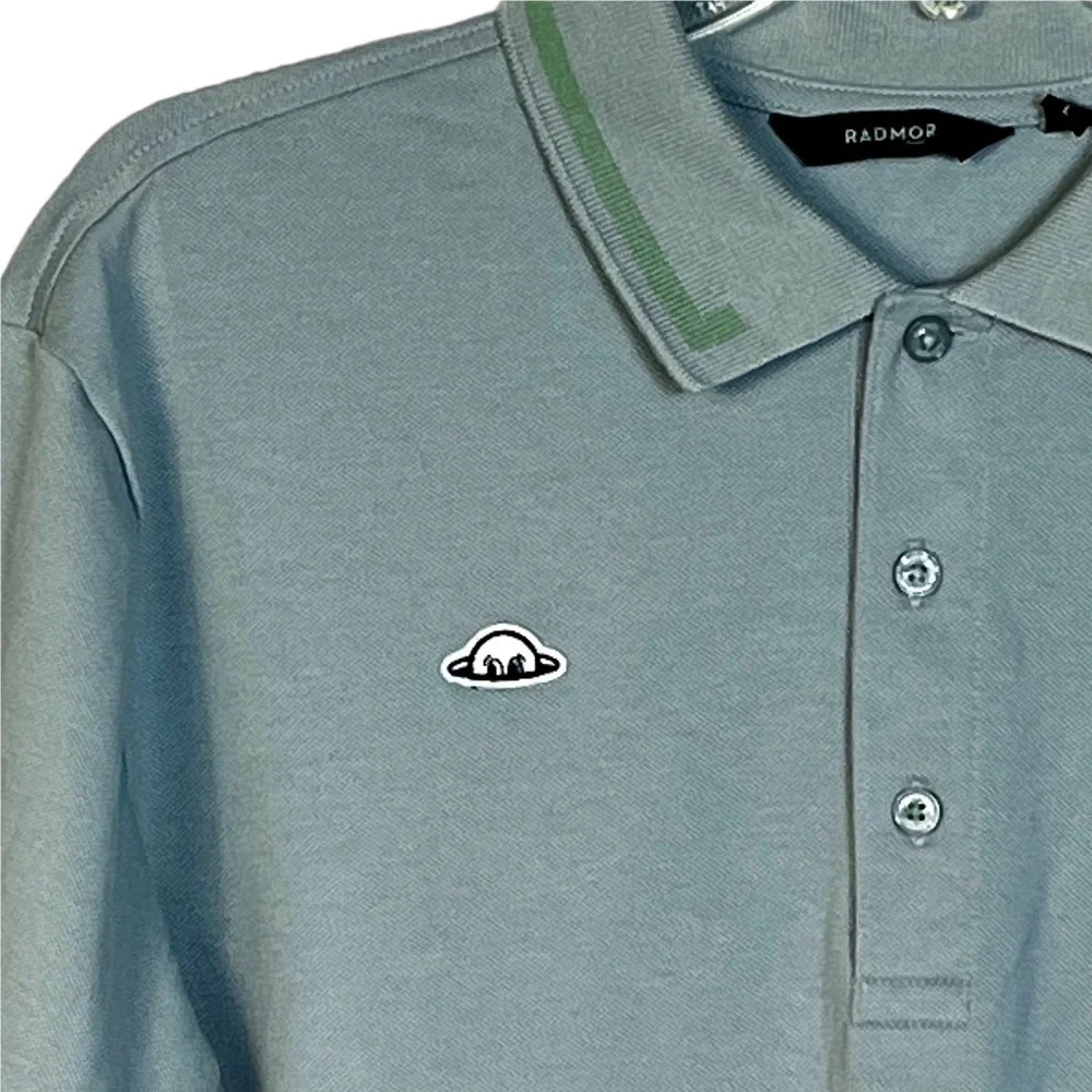 Radmor Golf Baty Performance Pique’ Polo Shirt Men’s Size L NWT Pristine Sport - Picture 1 of 11